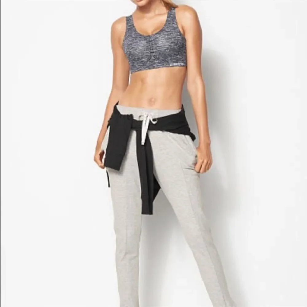 🔥 VICTORIA SPORT Fleece Skinny Pants sz small New